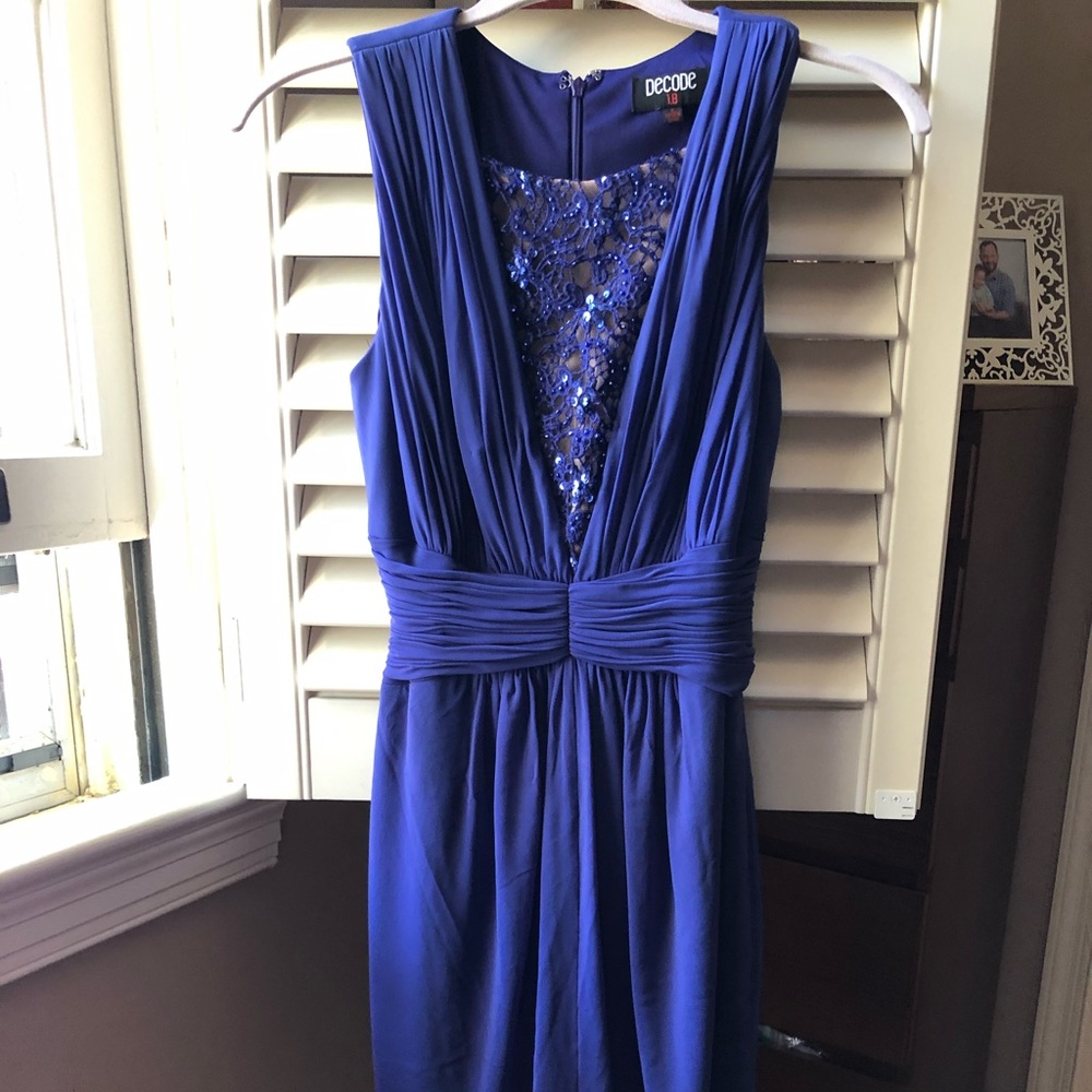 Blue/purple dress